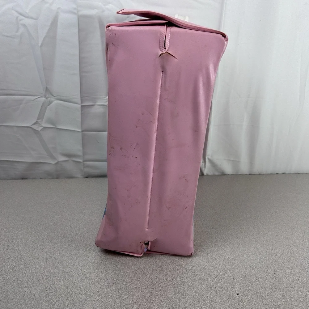 Vintage Barbie Doll‎ Fashion Dolls & Clothes Carry Case Box 80s 1988 Pink Mattel